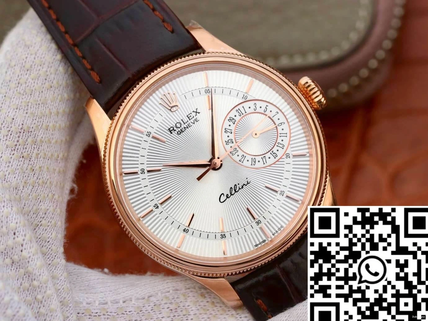 Celini MKS Silver Rolex M50515-0008 Dial Date Factory 0330